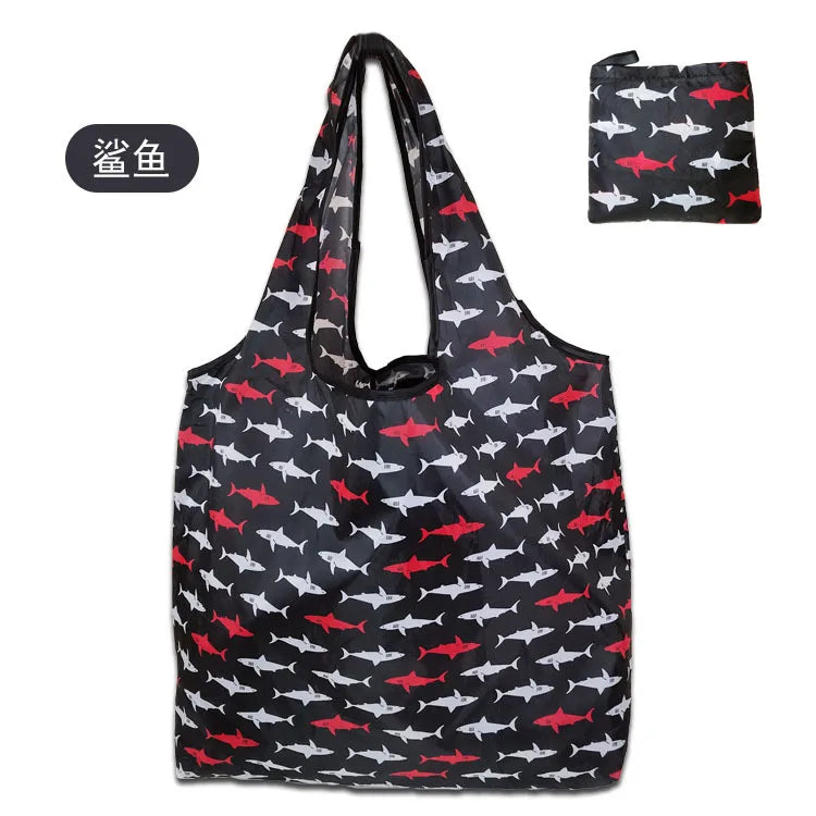 Large Foldable Reusable Shopping Tote Bag