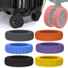 Silent Silicone Luggage Wheel Protectors (8-Pack)