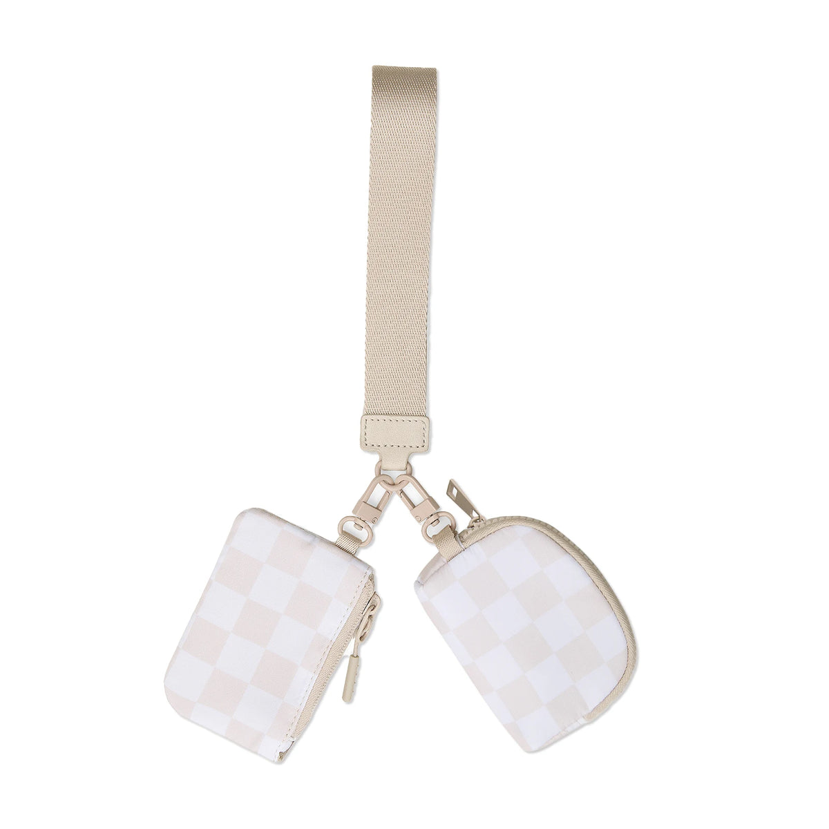 Mini Zip-Around Wristlet Wallet Set (2 Pack)