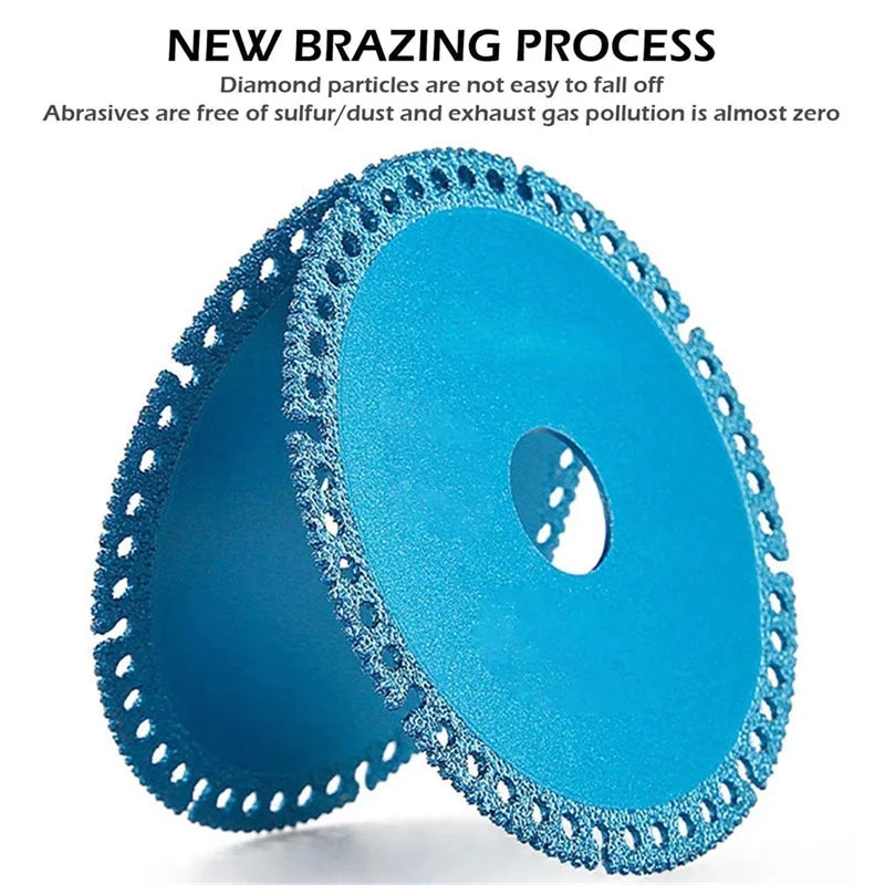 Ultra-Thin Brazed Diamond Cutting Disc