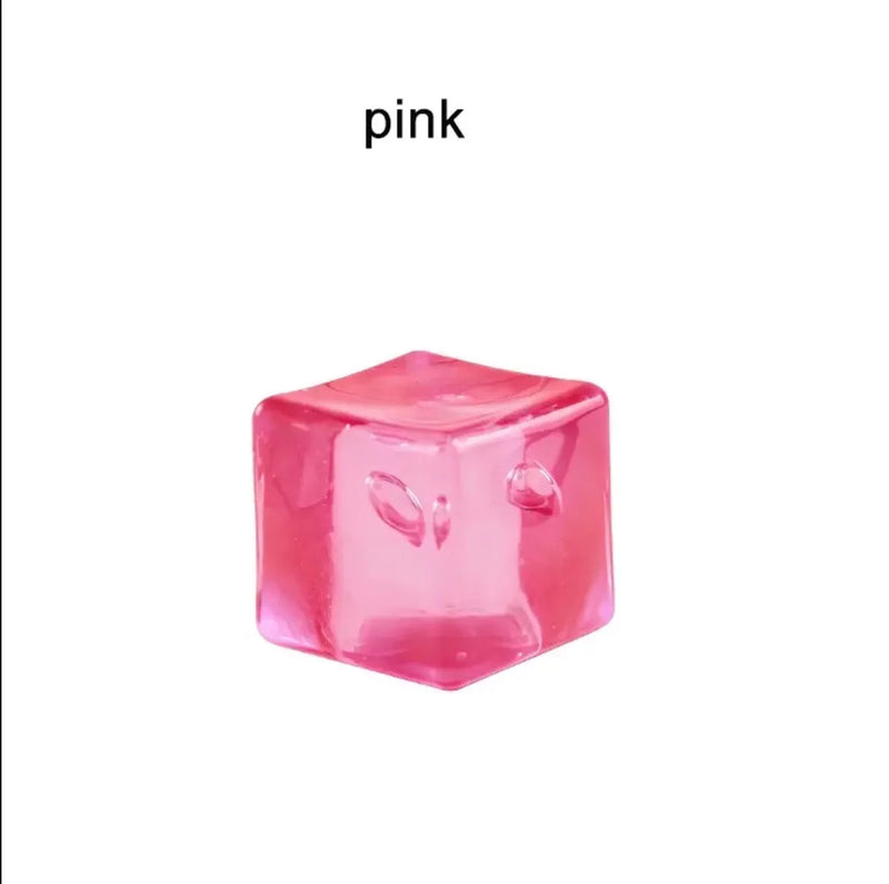 Squeeze Ice Cube Squishy Toy