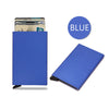 Slim RFID-Blocking Metal Wallet