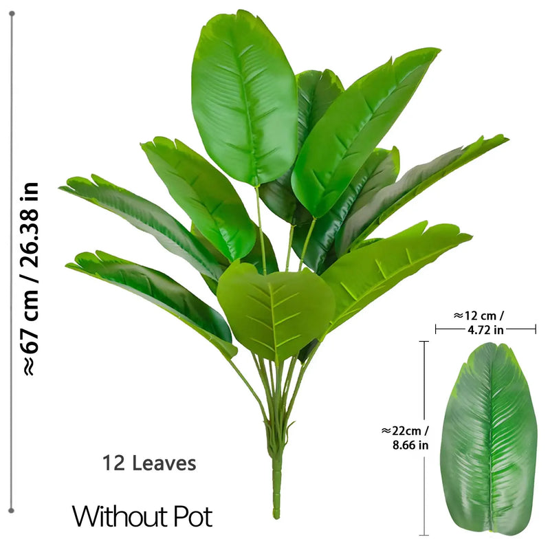 Large Artificial Bird of Paradise Floor Plant