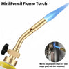 Brass Propane Torch with Precision Pencil Flame