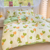 Brushed Polyester Duvet Cover with Matching Pillowcases
