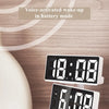 Modern LED Alarm Clock with Voice Control and Night Mode