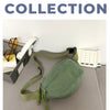 Corduroy Waist Pack for Women – Versatile Crossbody & Shoulder Bag