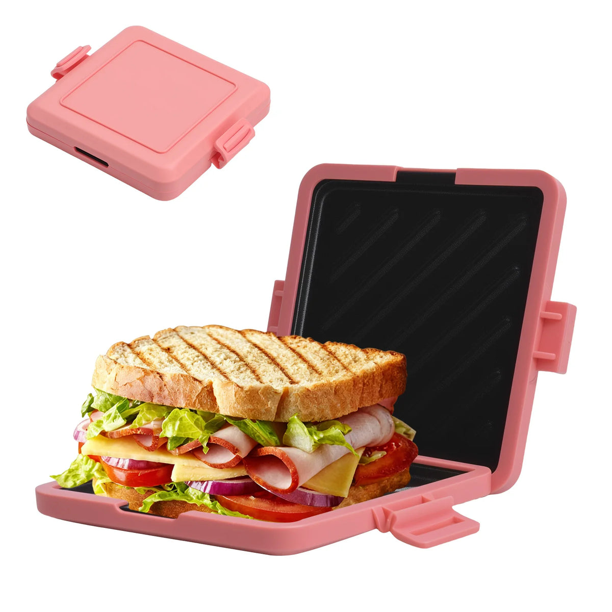 Appareil à Sandwichs et Petit-Déjeuners Compact