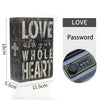 Hidden Dictionary Book Safe with Password Lock