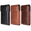 Genuine Leather Belt Clip Phone Holster for Men