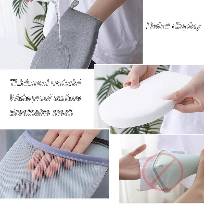 Portable Hand Ironing Board Glove with Heat-Resistant Pad