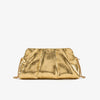 Elegant Chain Shoulder Bag with Crystal Accents
