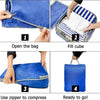 Travel Packing Cubes Set with Compression Zippers