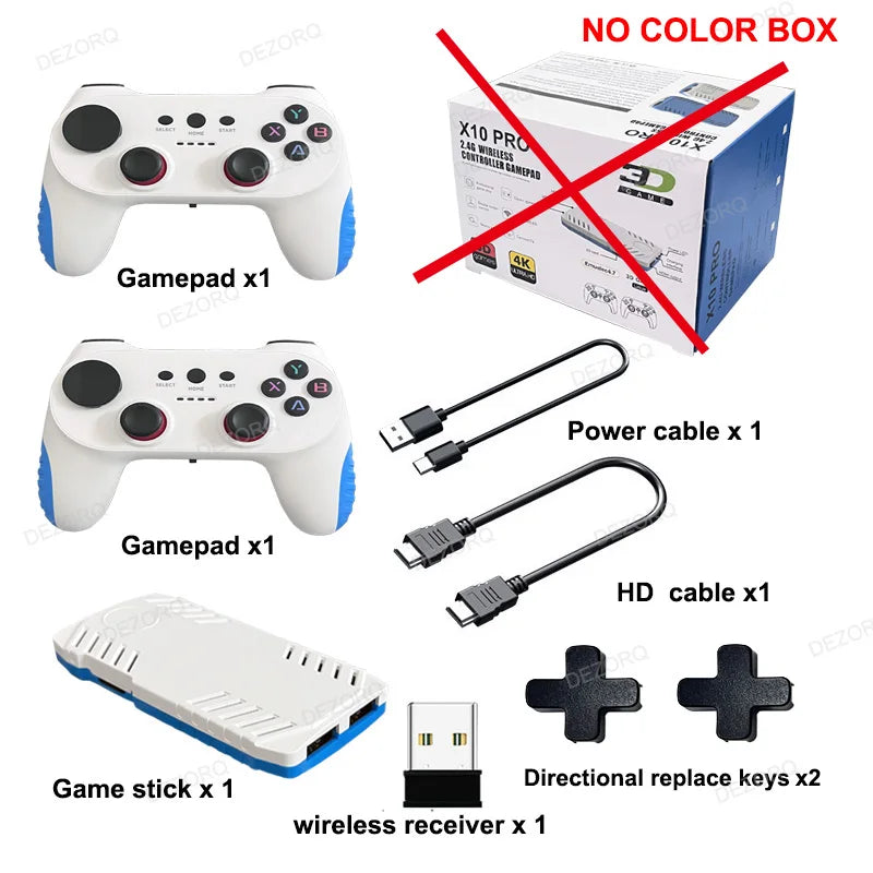 Retro Game Console Stick with Dual Wireless Controllers