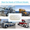 Watermelon Light Mounting Plate for Peterbilt and Kenworth Trucks