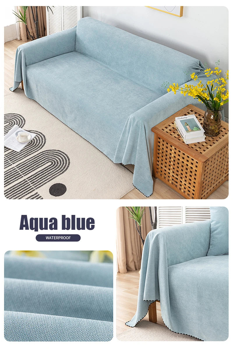 Waterproof Sofa Cover with Anti-Scratch Protection