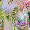 Lifelike 3D Silk Butterfly Decoration for Events and Photography