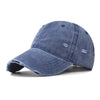 Casquette de baseball en coton lavé vintage