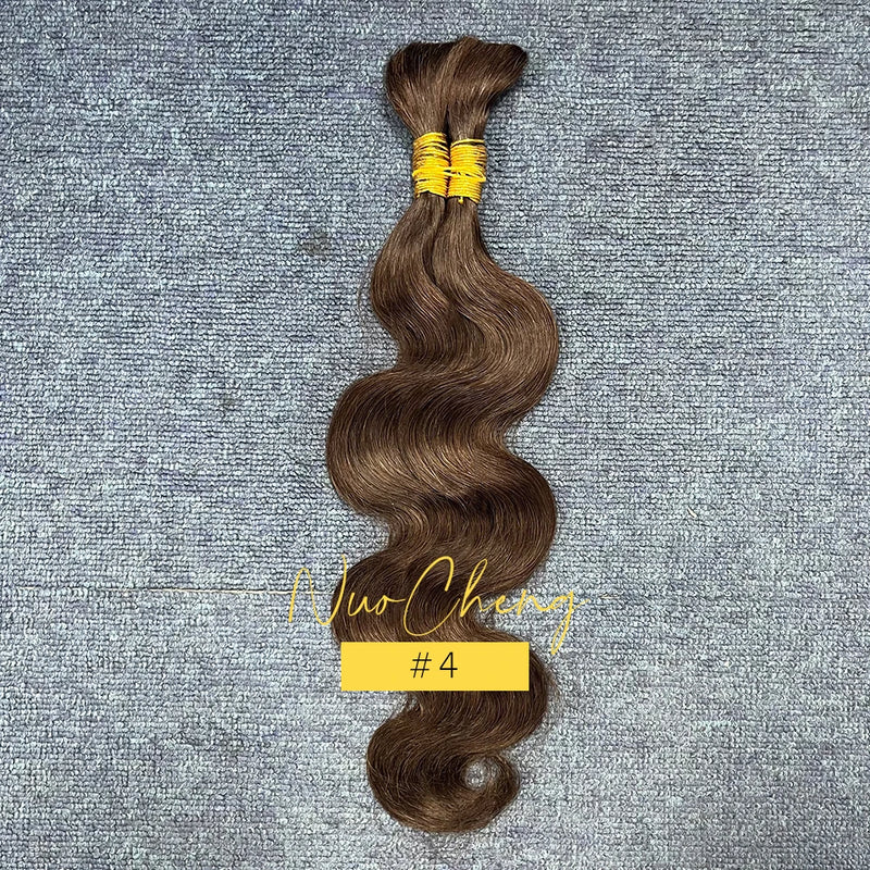 Blonde Body Wave Human Braiding Hair