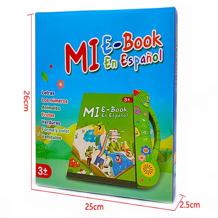 2-in-1 Bilingual Talking Book for Toddlers