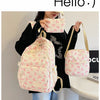 Korean Fashion Bow Print Backpack