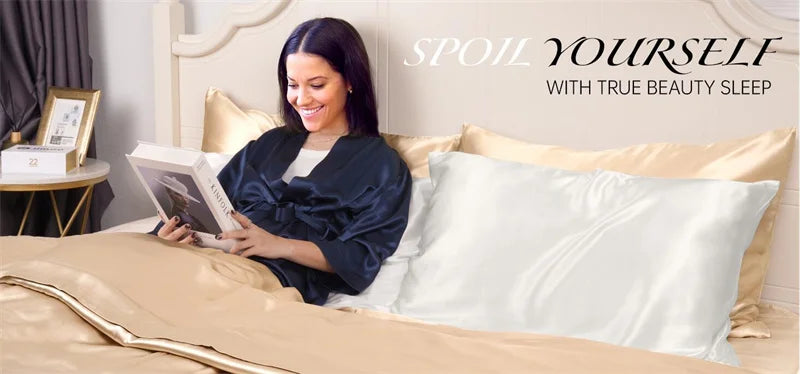 Luxury Mulberry Silk Pillowcase Set (2-Pack)