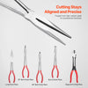 5-Piece Precision Needle Nose Pliers Set with Case
