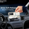 Dashboard Car Phone Holder with Integrated Parking Number Plate
