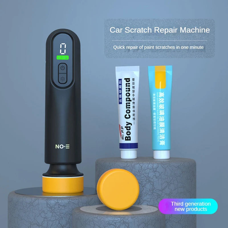 Portable Car Polisher & Waxer with LED Display