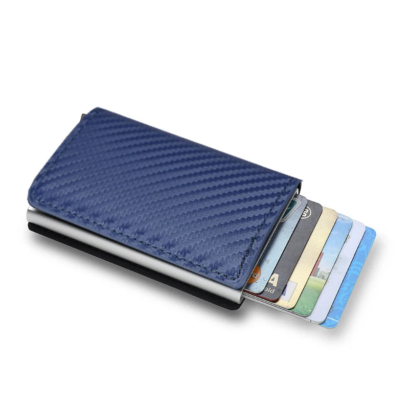 Porte-Carte en Fibre de Carbone Anti-RFID