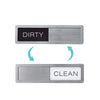 Clean/Dirty Dishwasher Magnet Sign – Stainless Steel, Easy-Slide Indicator