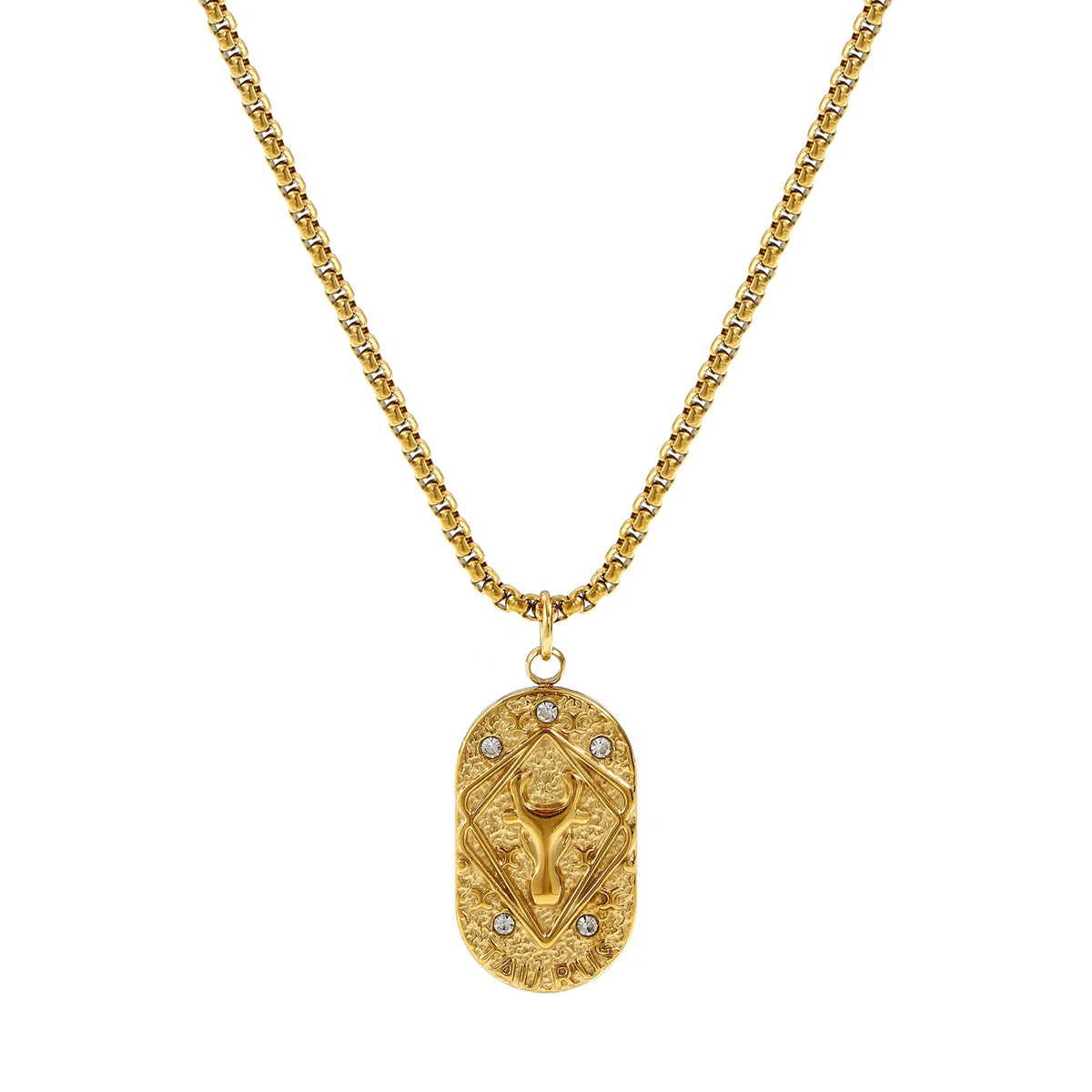 18K Gold Plated Constellation Pendant Necklace