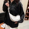 Nylon Crescent Crossbody Bag for Women