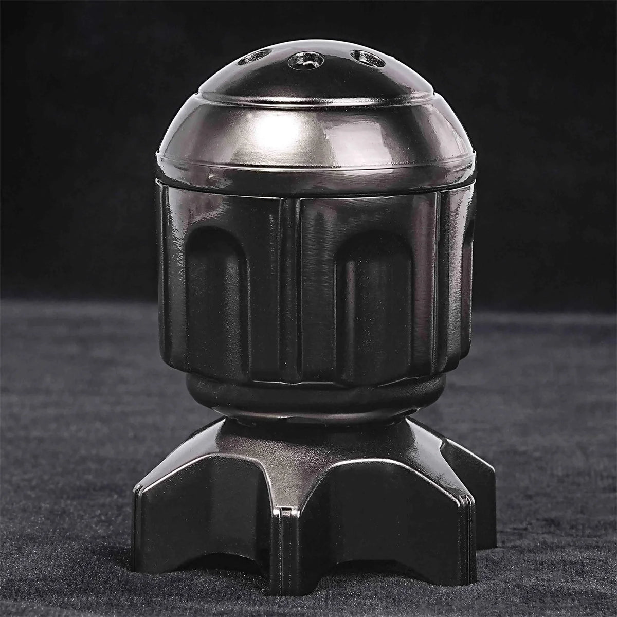 Golden Metal Revolver Dice Set for Tabletop RPGs