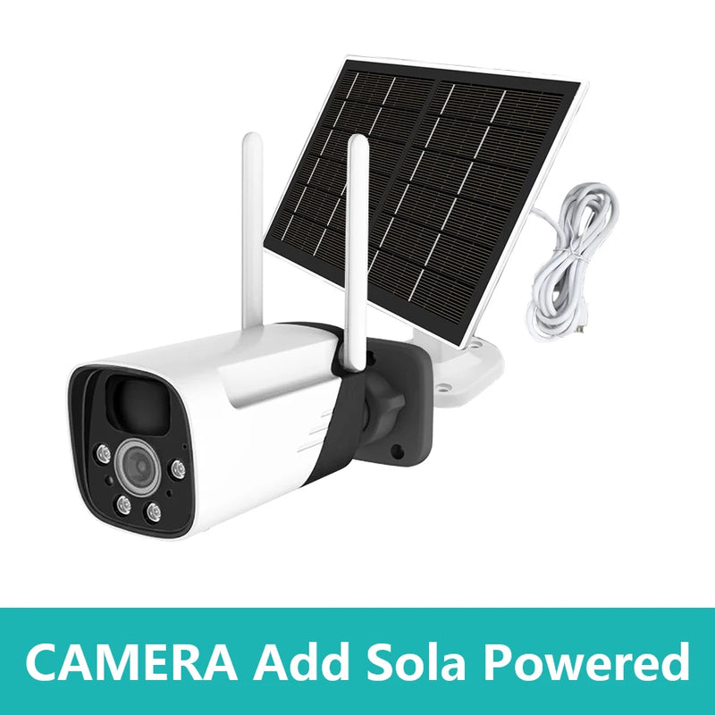 Solarbetriebene kabellose Outdoor-Sicherheitskamera mit 3 MP Nachtsicht