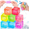 Bola de estrés cubo de nieve y hielo