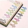 Cross-Shaped Metal Paper Clips for Crafts & Journaling