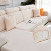 Jacquard Plush Sofa Cover