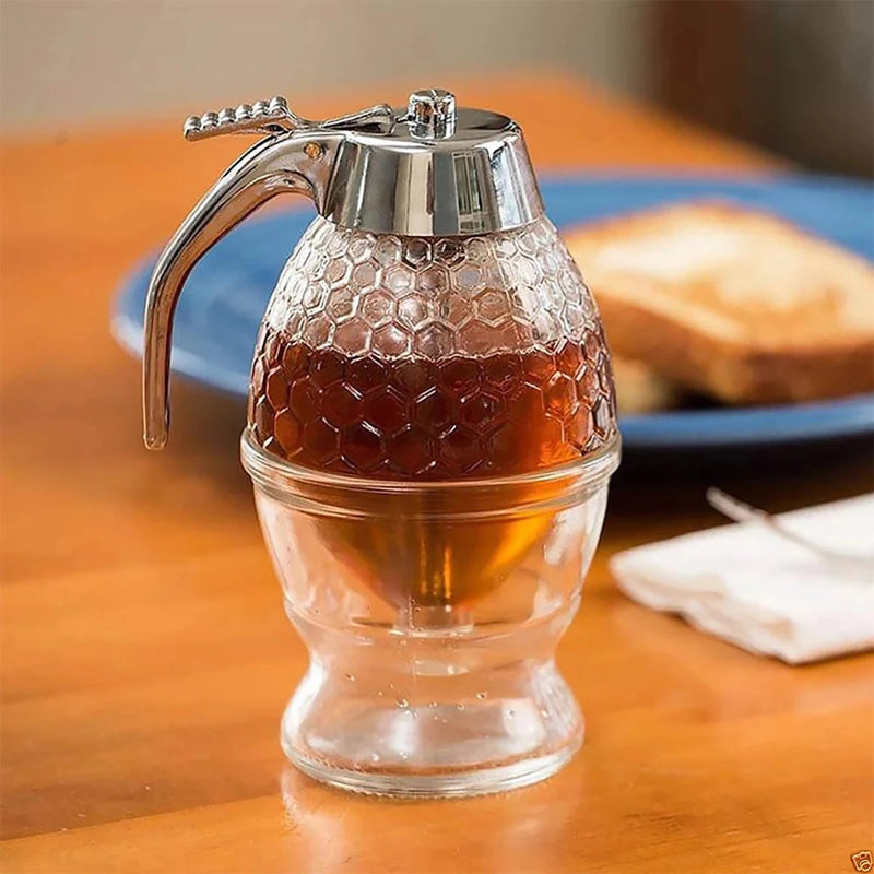 200 ml No-Drip Honey Dispenser with Stand