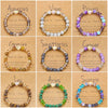 Zodiac Kristall-Armband mit Perlen