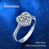 D-Color Moissanite Solitaire Ring in 925 Sterling Silver