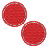 Rhinestone Crystal Car Cup Holder Coasters (Set of 2)