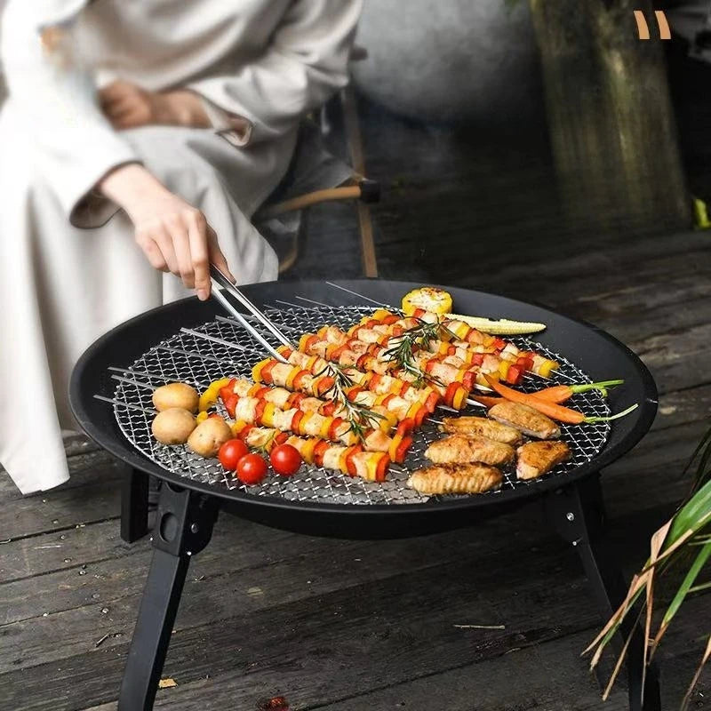 Compact Portable Charcoal BBQ Grill