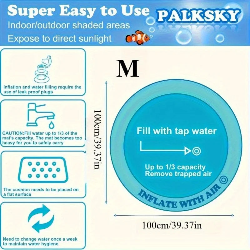 Tapete Interactivo de Agua para Gatos y Perros