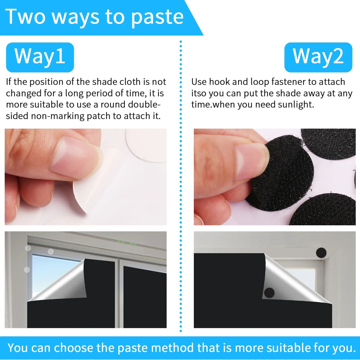 Portable Blackout Curtains with Easy-Cut Design for Any Window