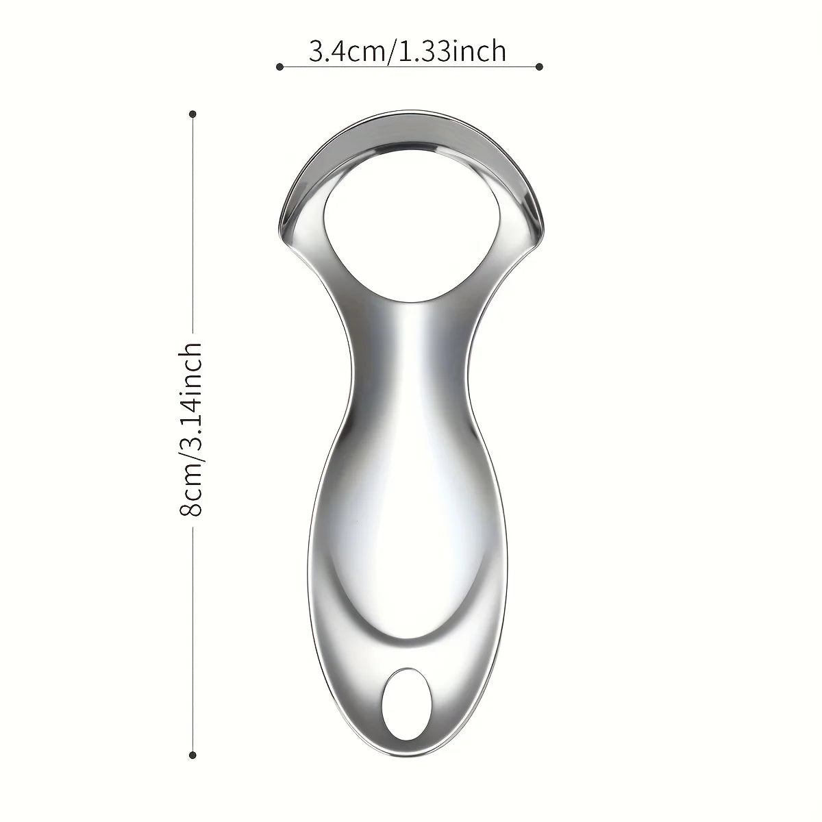 Stainless Steel Tongue Scraper with Travel Case