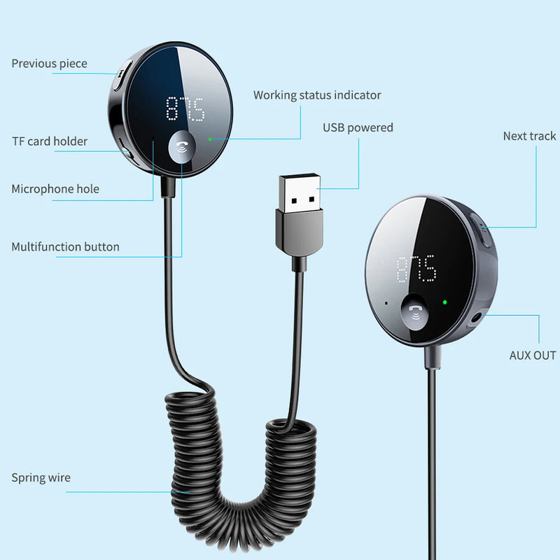Wireless FM Car Audio Transmitter