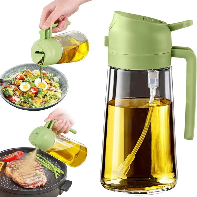 Öl-Sprühflasche & Gießkanne aus Glas