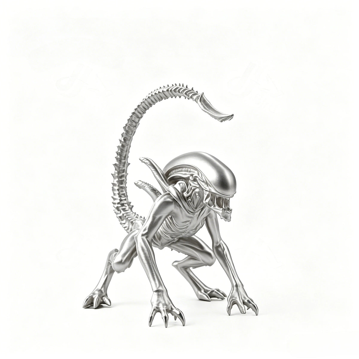 Sci-Fi Alien Monster Skulptur