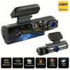 Dual-Lens Dash Cam with 1080P HD Recording and Night Vision